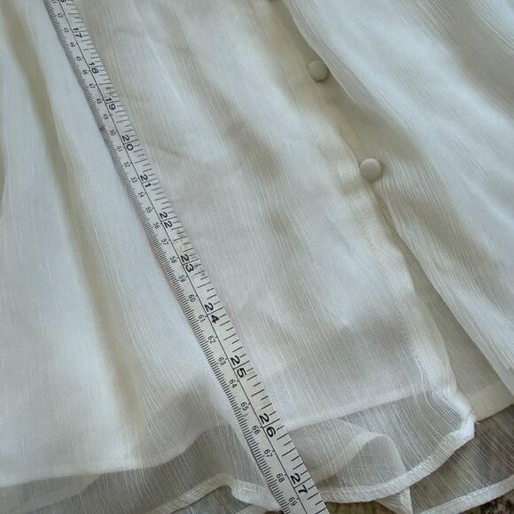 Sunday in Brooklyn Guinevere Tunic in White from Anthropologie Size Small - Picture 8 of 11